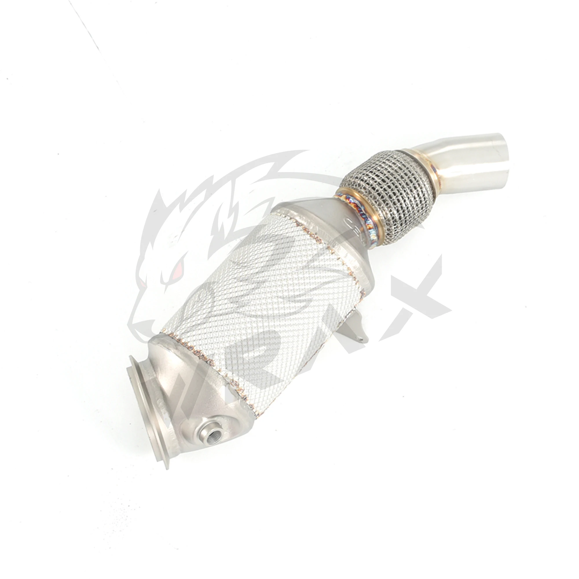 عادم النازل لسيارة BMW N20 WRAX مجموعة ضبط عالية الأداء - متوفر في الأنابيب السفلية المحفزة أو الوصول إلى السيارة بدون أنبوب السفلي #5