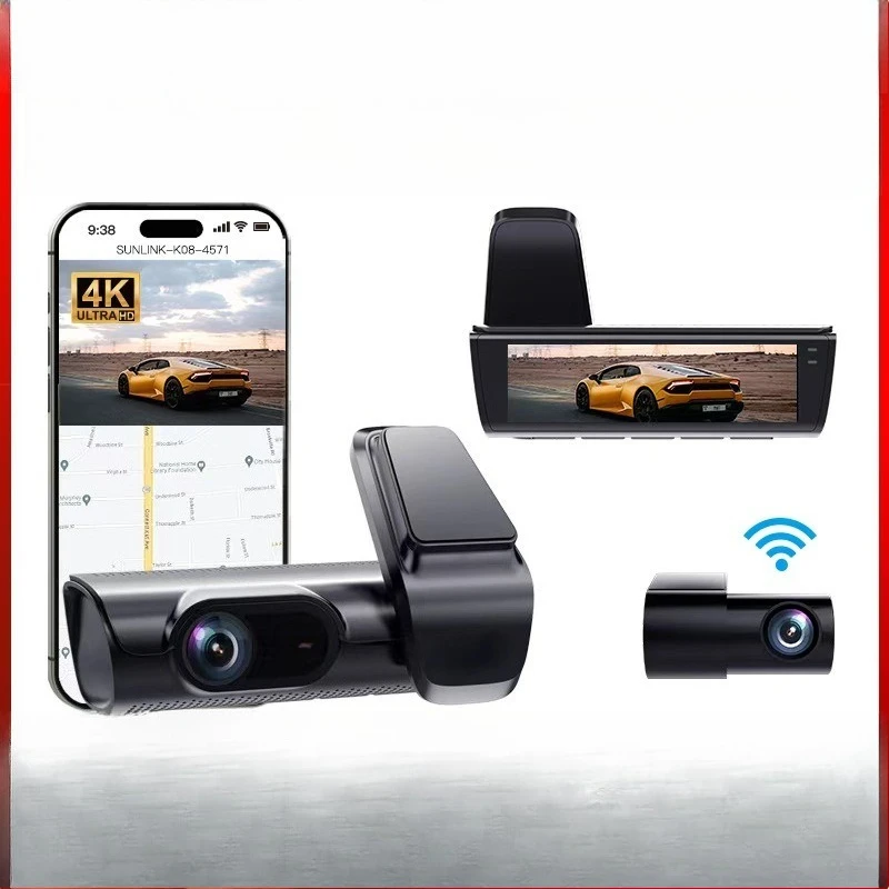 

Dash Cam 2025 New Dash Cam HD 4K Front and Rear Dual Recording