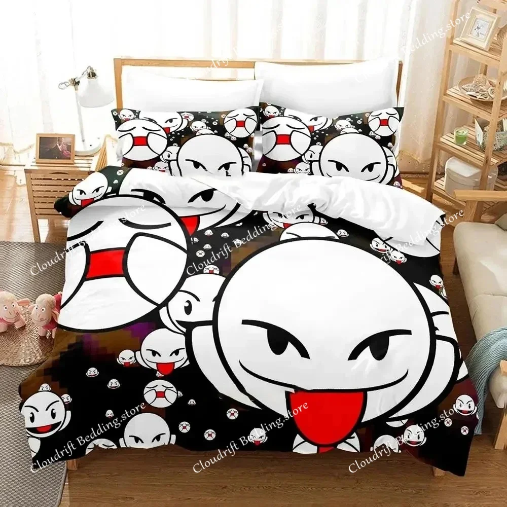 

Комплект постельного белья с мультяшными смайликами: пододеяльник, наволочки, одеяло, размеры King/Queen, для мальчиков и взрослых