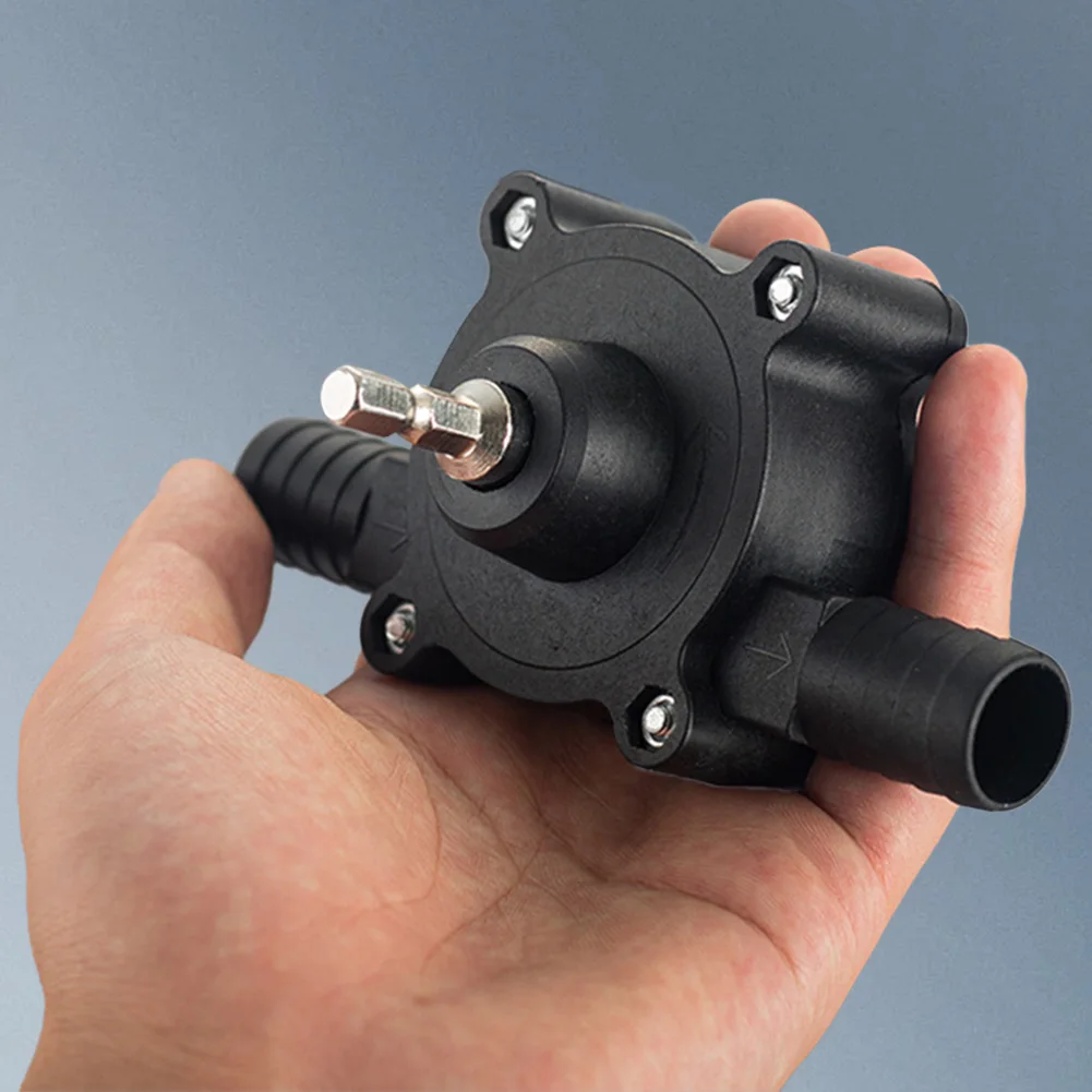 Electric Drill Pump Diesel Oil Fluid Water Pump Self-priming DC Centrifugal Pump DC Pumping Machine Home Garden Outdoor Tool