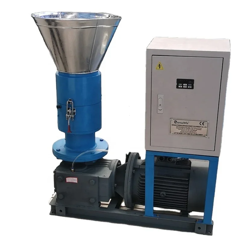 Small Mini Machines For Making Hard Wood Pellet Machine 125 model Mill Used For Fuel Burning Processing Machinery