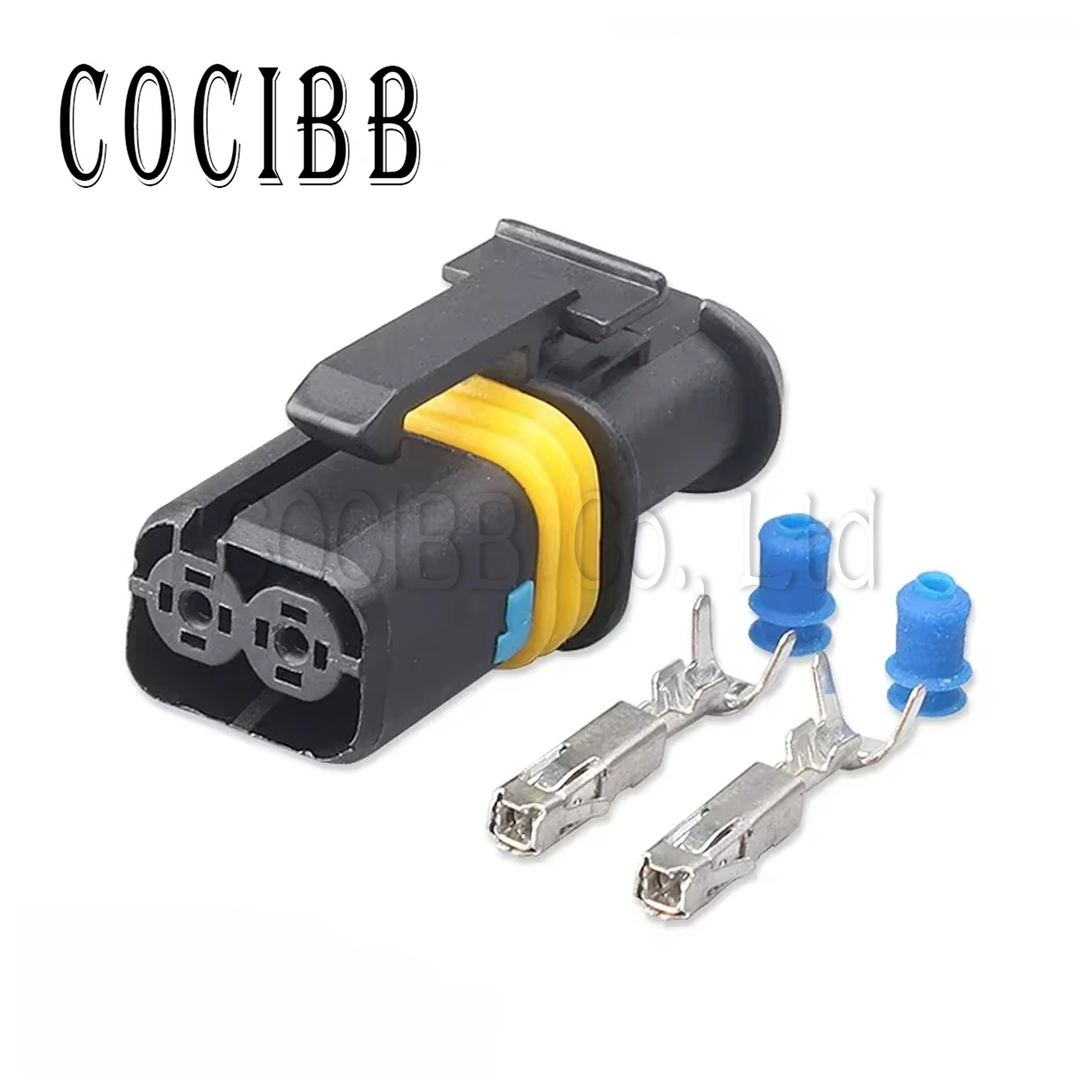 

1 Set 2 Pin Female Car Motor Start Relay Wire Plug Automobile Waterproof Lear Cable Connector for Bosch 182860000
