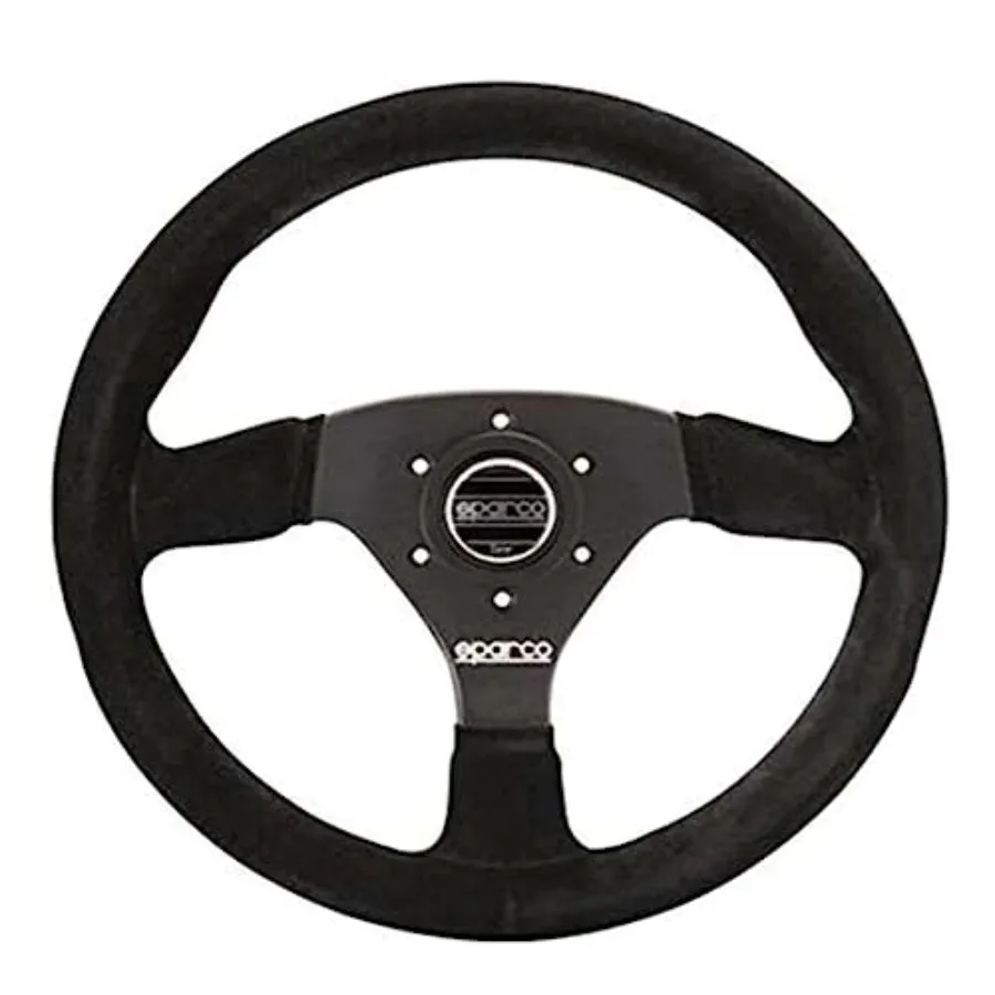 

Suede Steering Wheel, Black