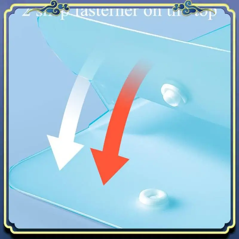 

Портативная 2 шт. пластиковая папка для художественного портфолио, чехол для хранения предметов для алмазной живописи, студенческий контейнер для рисования, детские произведения искусства Dura