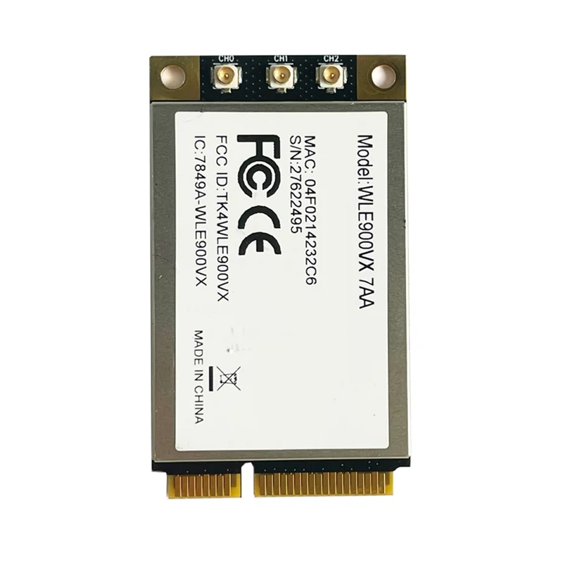 WLE900VX 7AA QCA9880 Dual Band 2.4G/5G 3X3 MIMO 1300Mbps 802.11Ac WIFI Module Industrial-Grade Dual-Band WIFI Module