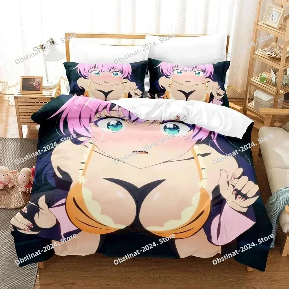 Anime More Than a Married Couple, But Not Lovers Bedding Set Boys Girls Twin Queen Size Duvet Cover Pillowcase Bed Kids Adult