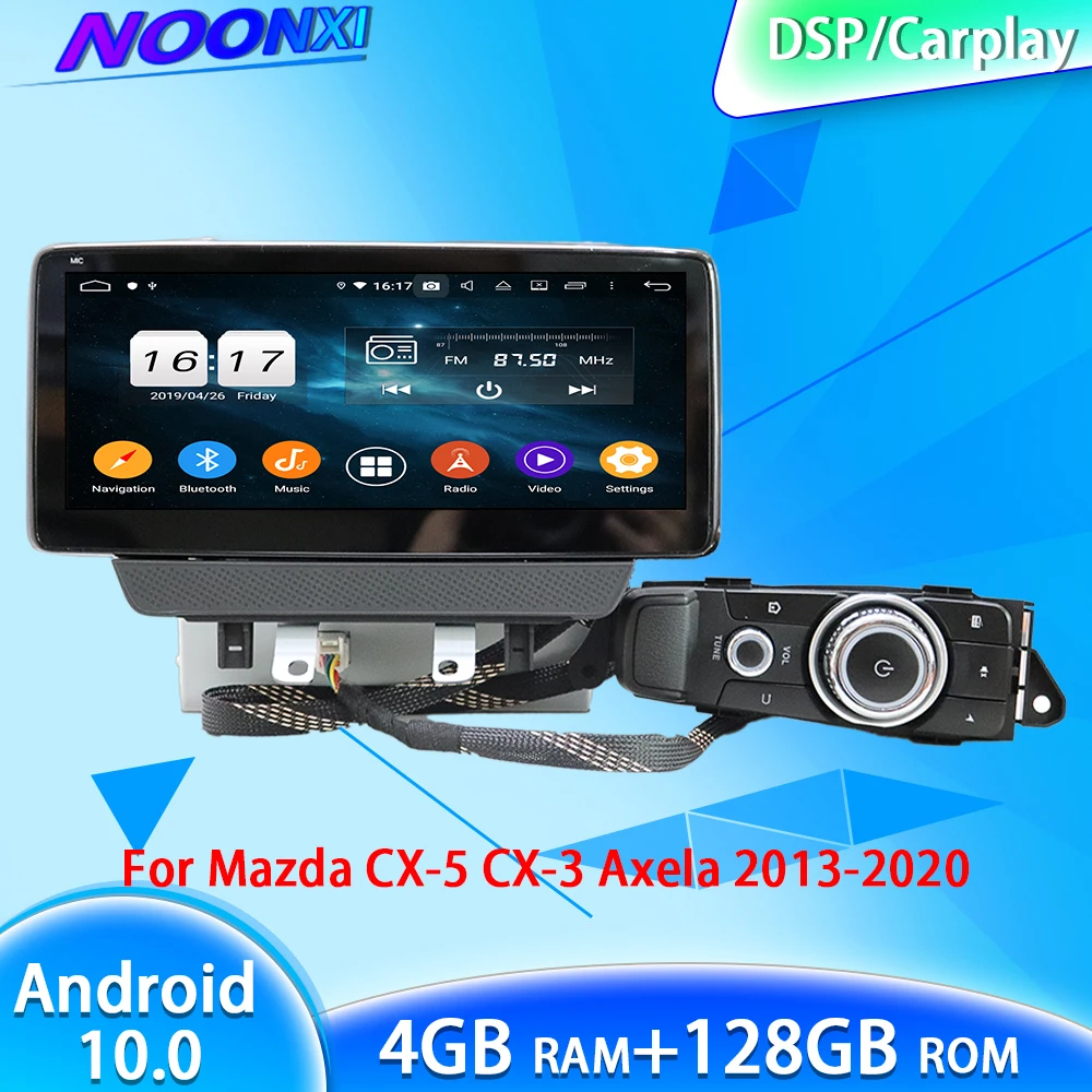 

Android10.0 для Mazda CX-5 Axela 2013-2020 GPS автомобильное радио, стерео экран Tesla, мультимедиа 360, панорамный CarPlay, автомобильное зарядное устройство