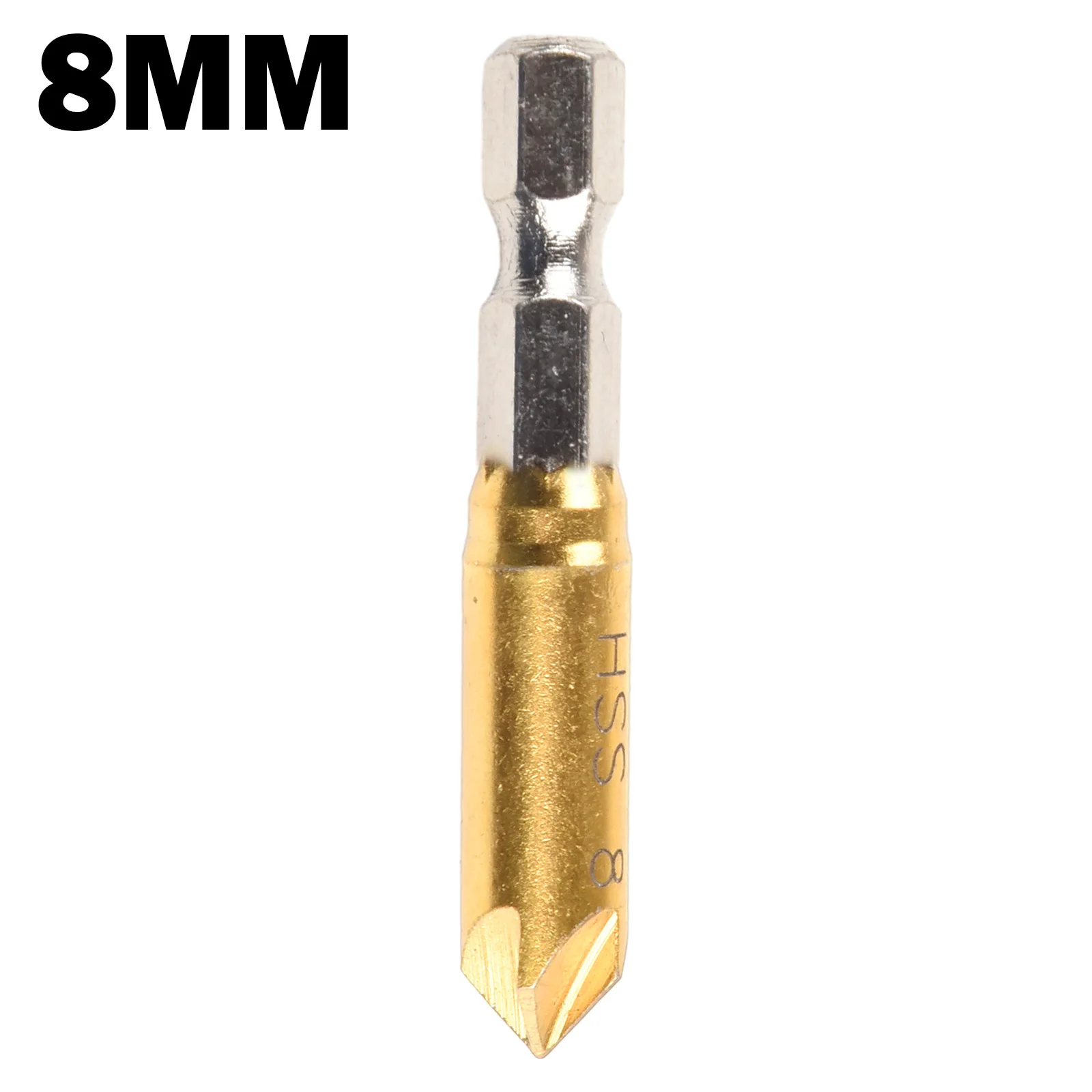 Practical Drill Bit Tool Cut Quickly 6 Sizes Application Chamfer Debur Easily In Wood For Sinking 90 Degree Holes