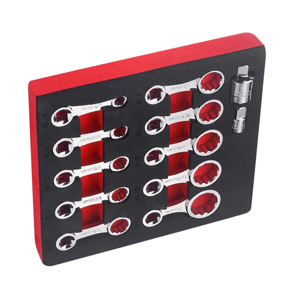 Socket Adapter Set Torque Extension Kit Chrome Vanadium Steel 2-inch Extension SAE 5 16 To 7 8 For Engine Bays