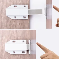 Cabinet Catch Kitchen Door Stopper Drawer Soft Quiet Close Magnetic Push to Open Touch Damper Buffers For Furniture Hardware