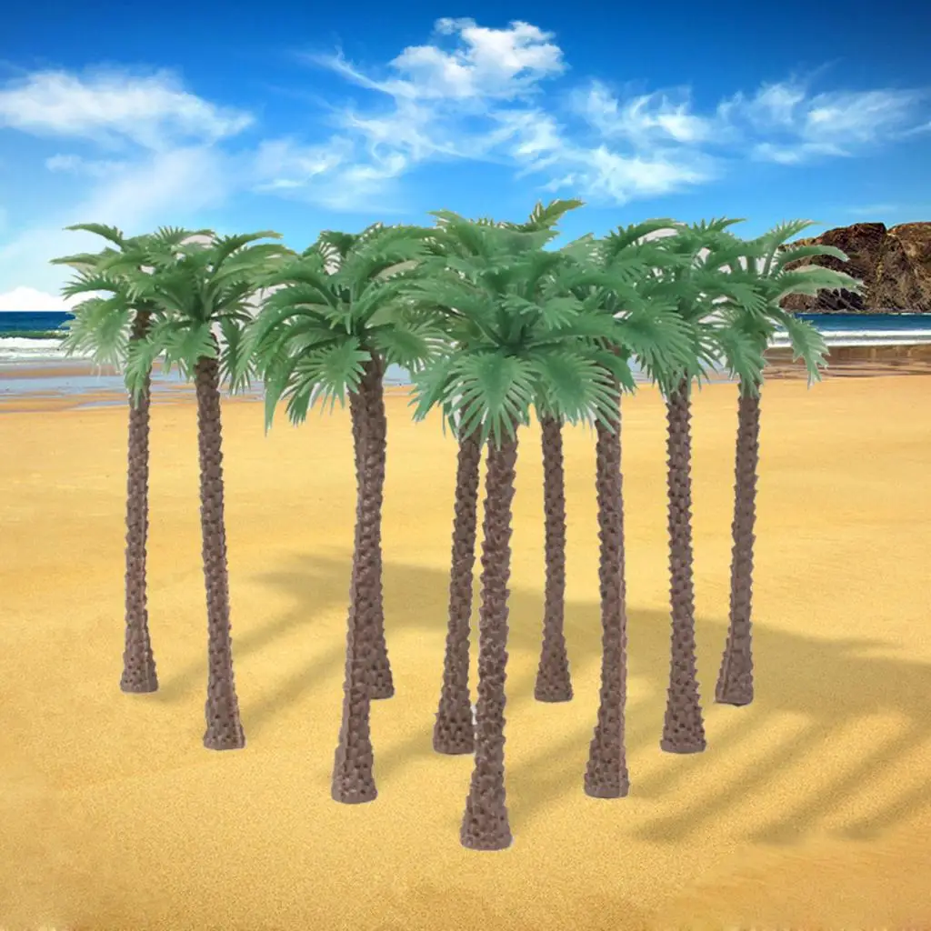 

Model Trees Greenery Miniature Tree Plastic Train Scenery Diorama Accessory for Model Railway Layout