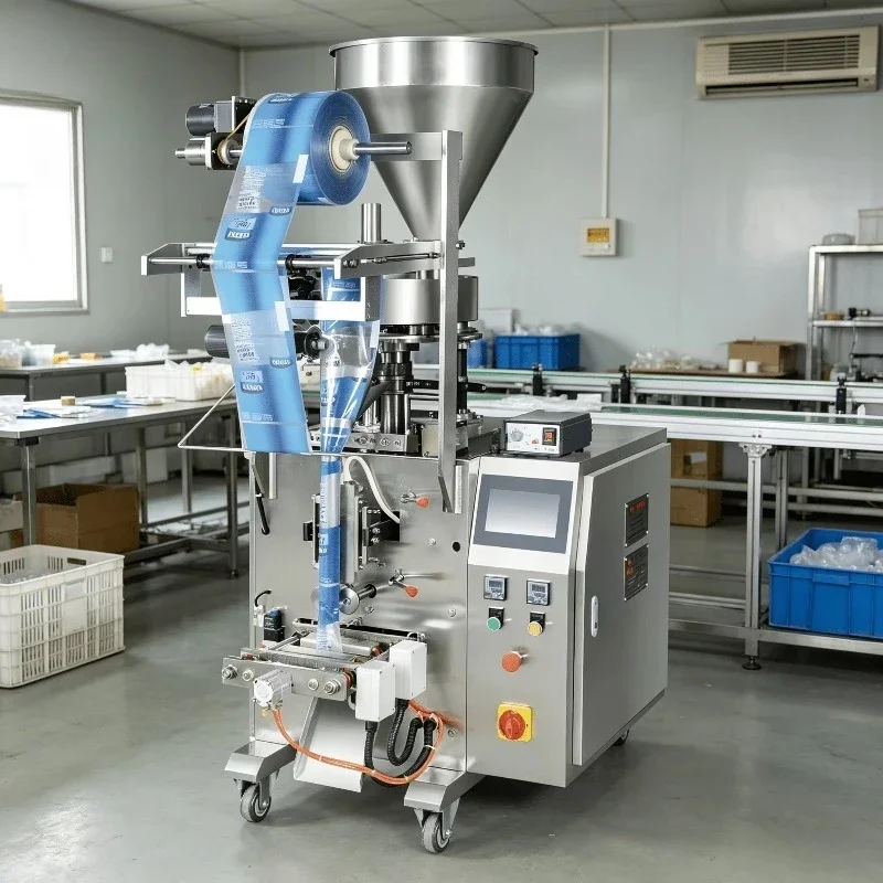 Vertical Entil Dry Fruit Beans Cashew Nut Granular Packing Machine Multi-Function Plastic Packaging Machine