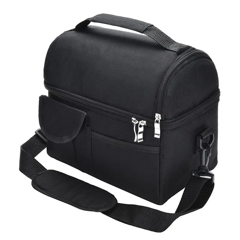 Lunch Bag Reusable Insulated Thermal Bag Women Men Multifunctional Cooler And Warm Keeping Lunch Box Leakproof Waterproof