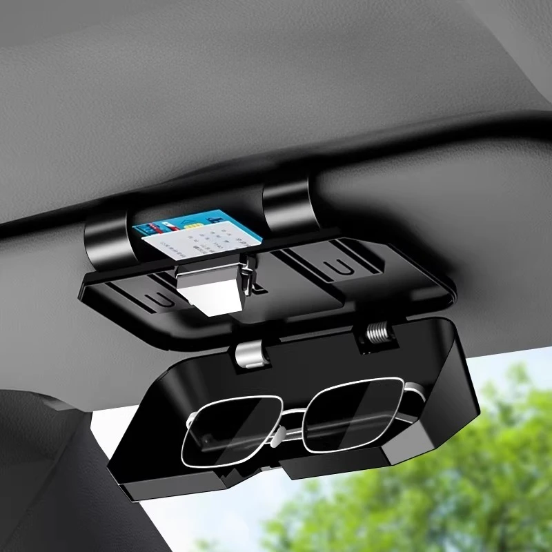 

Car Glasses Storage Box Multifunctional Organizer Interior Accessories Glasses Case Sun Visor Sunglasses Case for Polestar 2 3 4