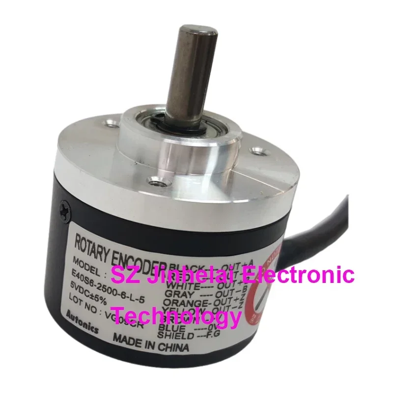Autonics E40S6-100 360 500 1000 1024 2000 2500 3600 5000-6-L-5 New Original Incremental Rotary Encoder