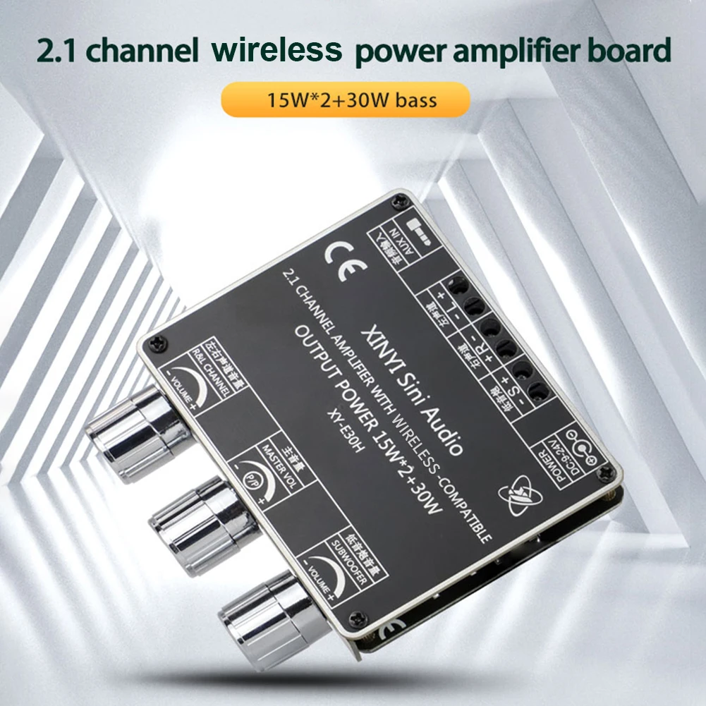 Amplifier Board Power Home Music Module Subwoofer Amplifier Board for Home Theater Bluetooth-Compatible 5.1