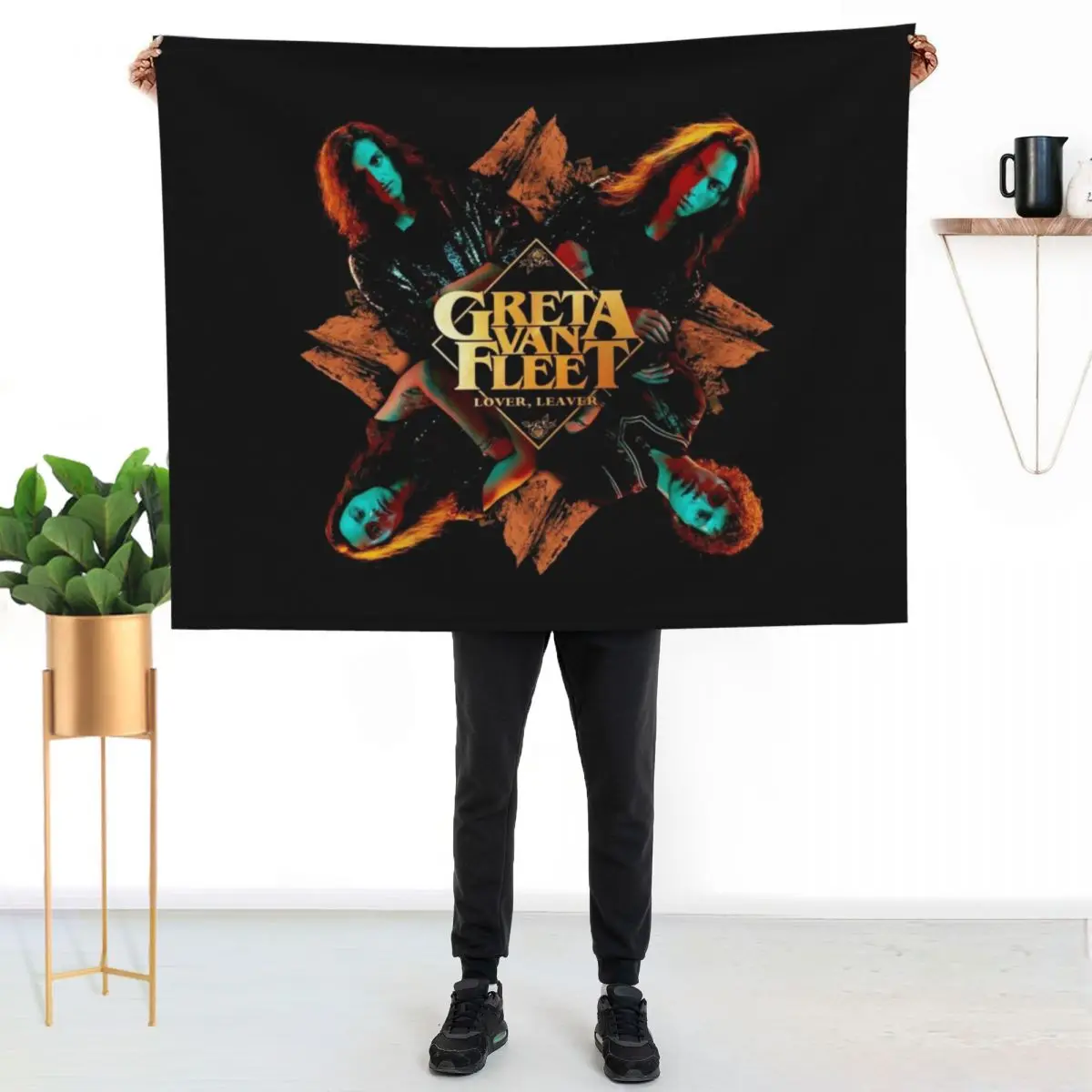 ddf3424 greta van fleet, greta van fleet,greta van fleet,greta fleet, greta fleet,greta fleet Throw Blanket