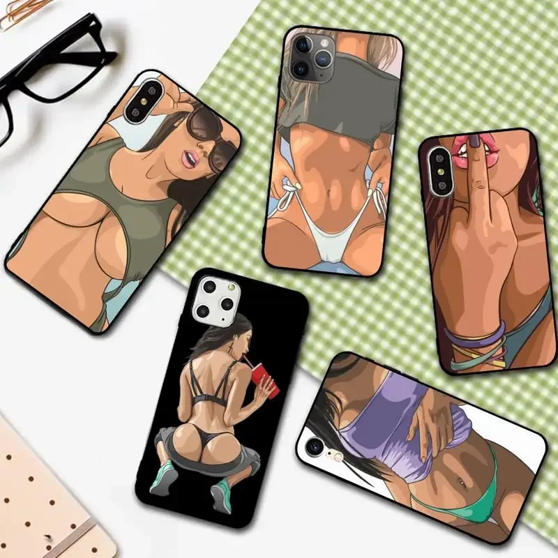 Sexy Hot Girl Summer Twerk It Swag On Phone Case For Samsung A12 A13 A14 A22 A23 A31 A32 A33 A42 A50 A51 A52 A53 A71 A72 A73 5G