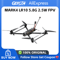 GEPRC MARK4 LR10 5.8G 2.5W LONGRANGE FPV F405 V2 FC EM3115 900KV Gemfam 1050-3 TAKER H80_96K BLS 80A 4IN ESC Caddx H1 Camera