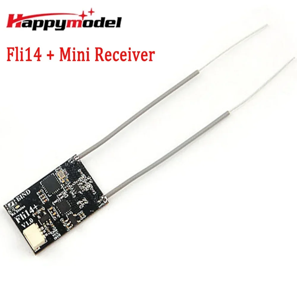 Mini ricevitore Fli14 Plus 14CH compatibile con Flysky AFHDS-2A con uscita PA OSD RSSI per trasmettitore FS-i6 FS-i10 Turnigy I6S