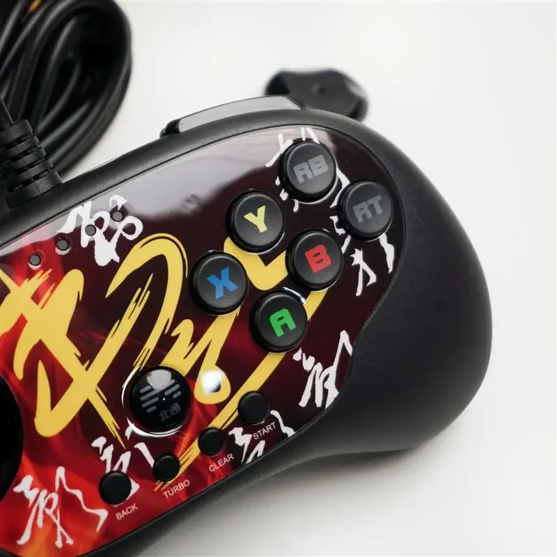 القتال Gamepad BTP-C3 USB السلكية التحكم في الألعاب ممر عصا التحكم لتلفزيون أندرويد جهاز كمبيوتر شخصي ل PS3
