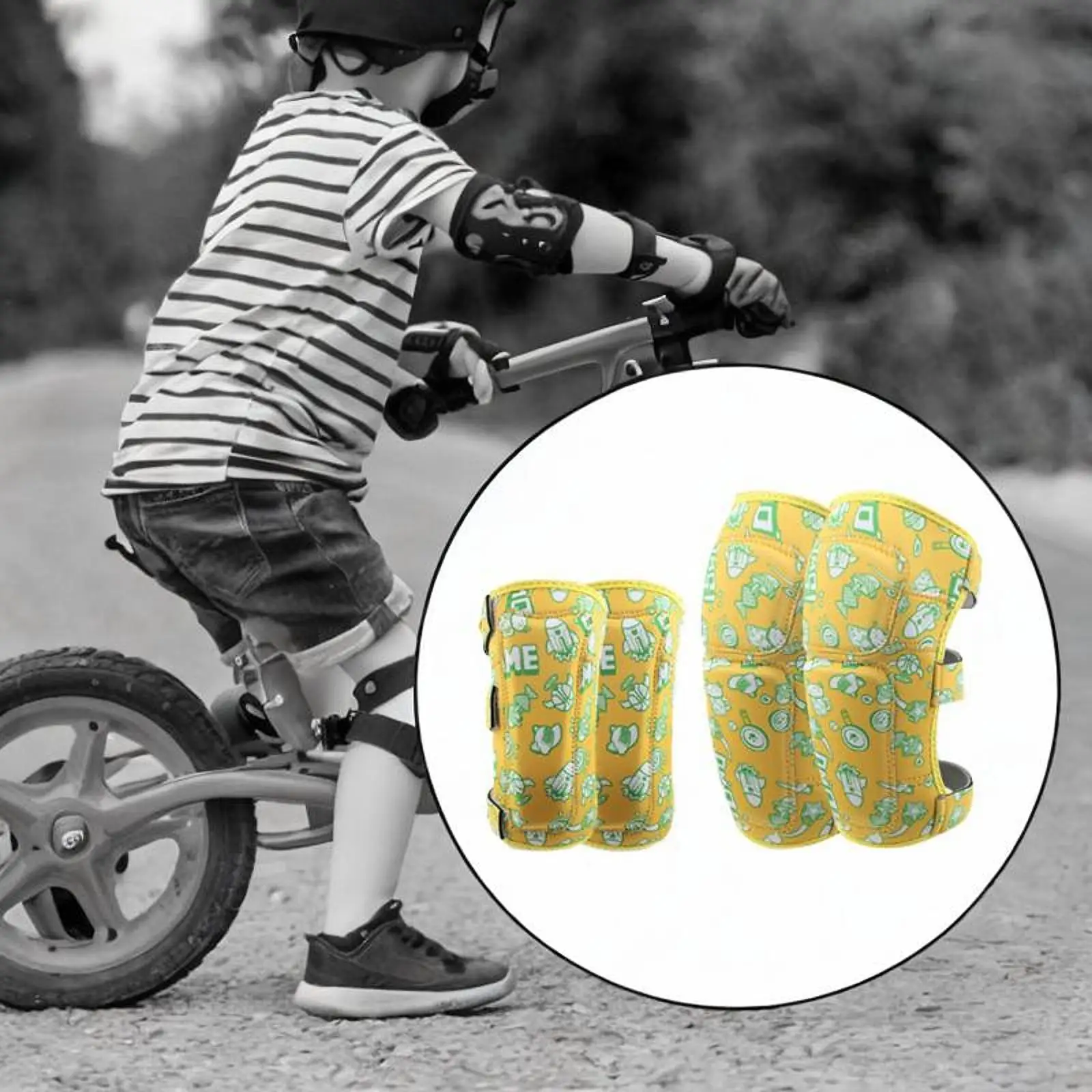 children-roller-skating-knee-pads-elbow-guards-lightweight-breathable-protective-gear-set-for-boys-girls