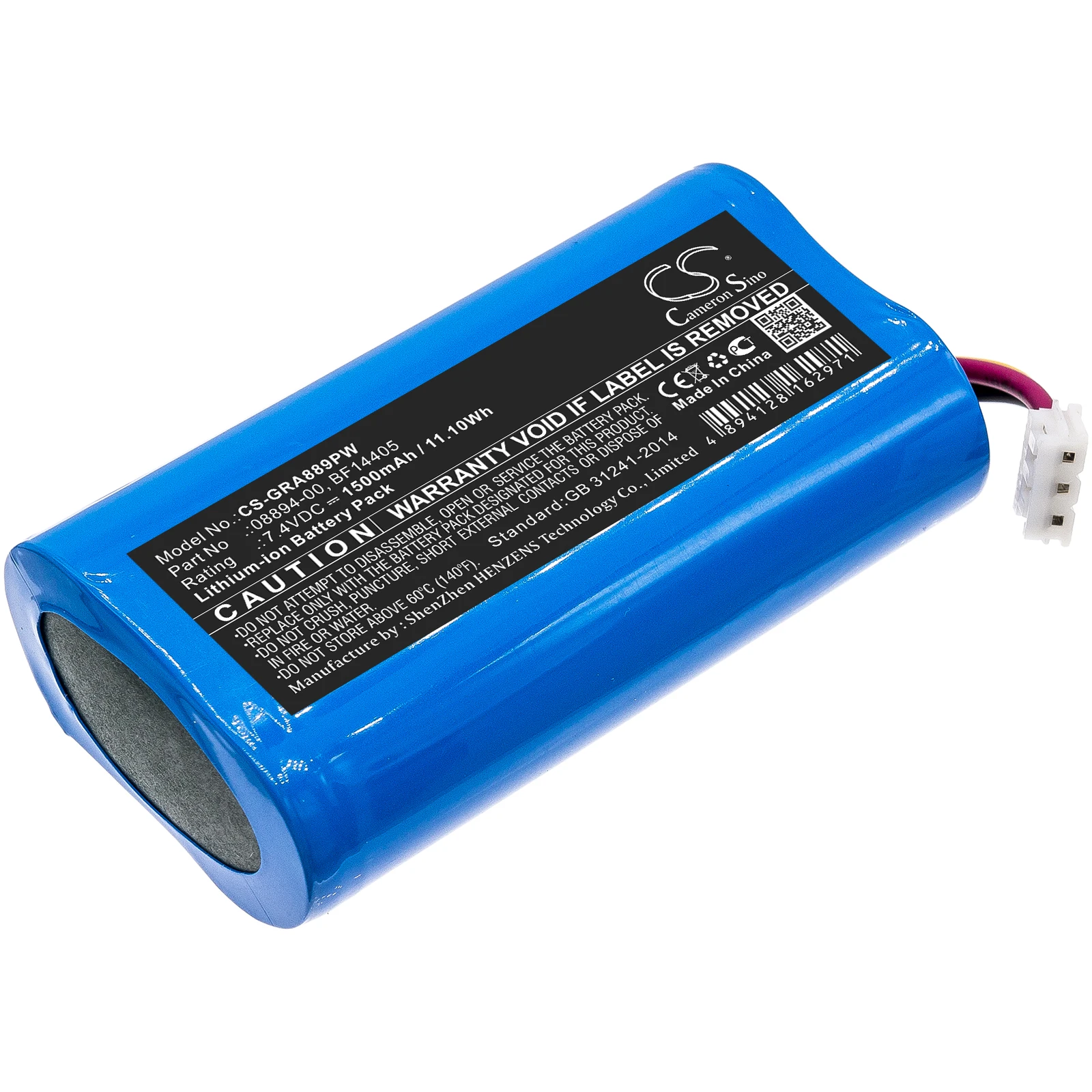 

2026 NEW 7.4V 1500mAh/2500mAh replacement Gardening Tools Battery BF14405 for Gardena ComfortCut 8893, 8895, D-89079 Ulm