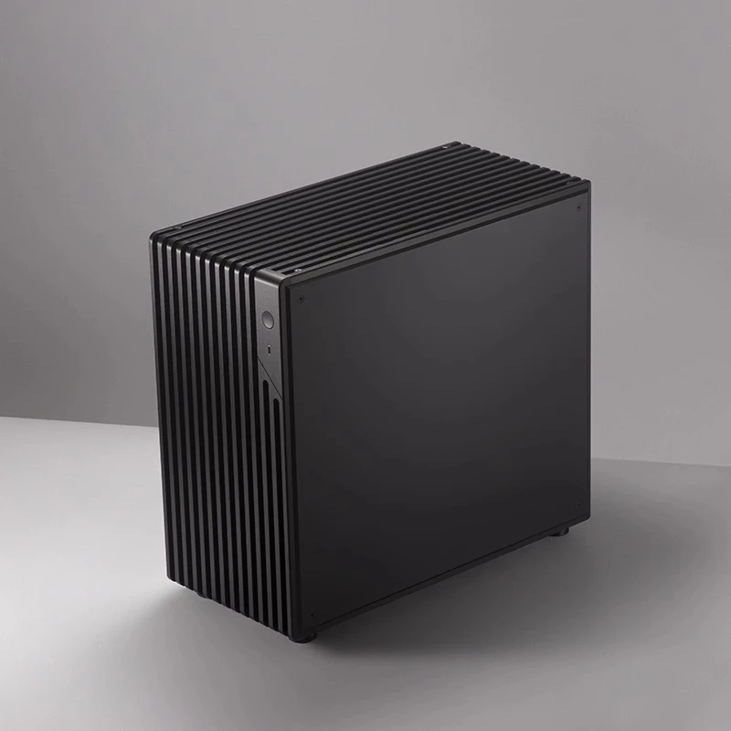 Aluminum alloy chassis for all aluminum  tower split water-cooled desktop computer