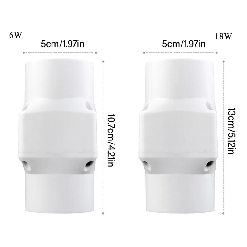 X37E مروحة تهوية القناة لنقل الهواء الفعال في مطابخ الغرف النمو ، الطوابق السفلية #6