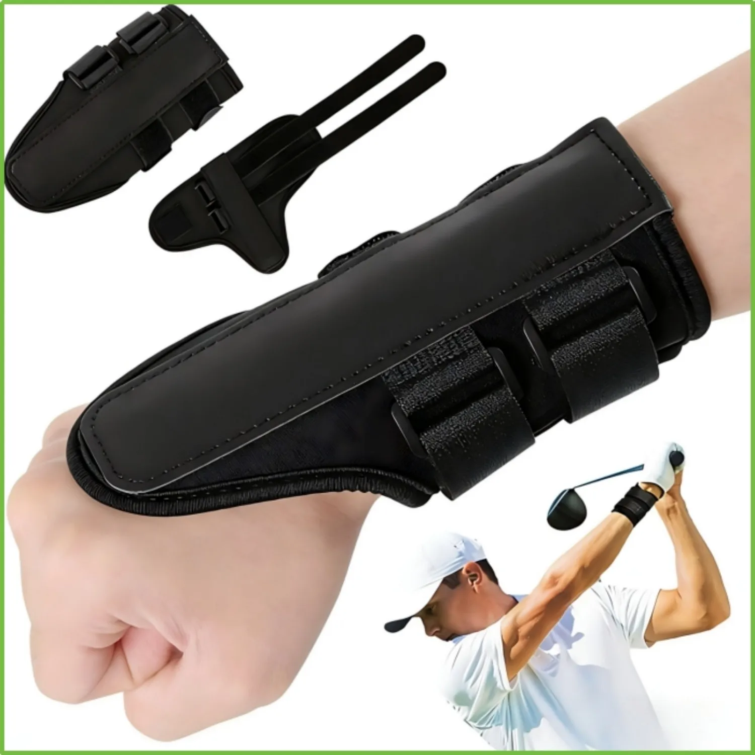 Golf-Handgelenk-Korrektor, ein verstellbares Schwungtrainingsgerät, das effektiv einen Slice korrigiert. – Detail 1