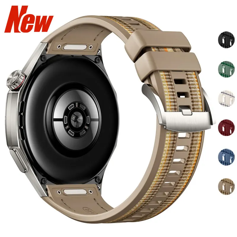 

Силиконовый ремешок для часов Huawei Watch GT 6 Pro 46 мм, браслет для умных часов Huawei Watch GT6 Pro, 46 мм, аксессуары