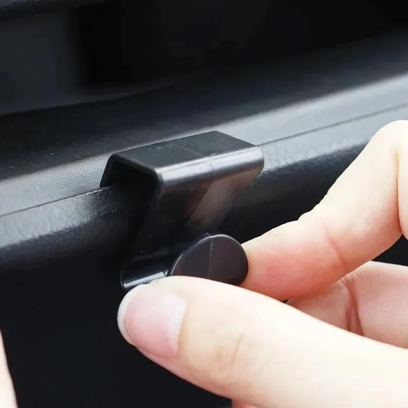 Hidden Mini Storage Clip Multifunctional in Car Passenger Side Hook PP Tailgate Hook Trim Passenger Side Glove Box Hooks 4-20pcs