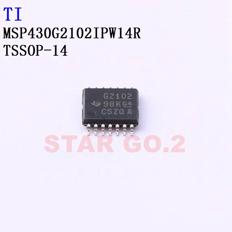 5pcsx MSP430G2102IPW14R TSSOP-14 mikrokontroler TI