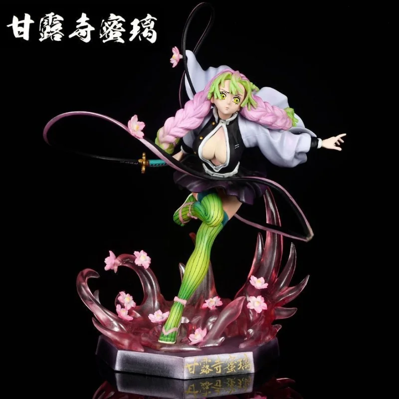 2024 Nieuwe Collectie 22 Cm Figuur Kanroji Mitsuri Anime Figuur Shinobu Action Figure Kamado Nezuko Decoratie Ornament Verjaardagscadeau