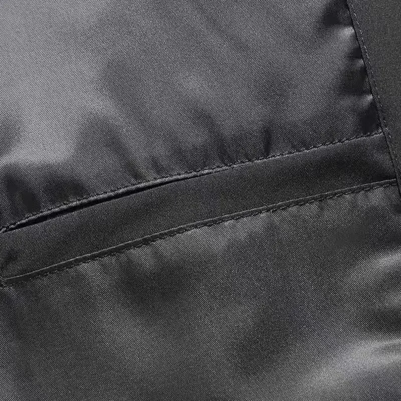 سترة مبطنة بياقة واقفة للخريف والشتاء، معطف دافئ سميك فضفاض متعدد الألوان، بسيط متعدد الاستخدامات ومقاوم للبرد للتنحيف للجنسين للتنقل اليومي في الشارع معطف قطني أنيق #5