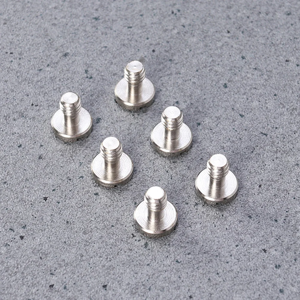 

8pcs Tripod Screw Camera Quick Release Plate Replacement Tripod Accessories For Photography Nickel-Plated Iron Durable