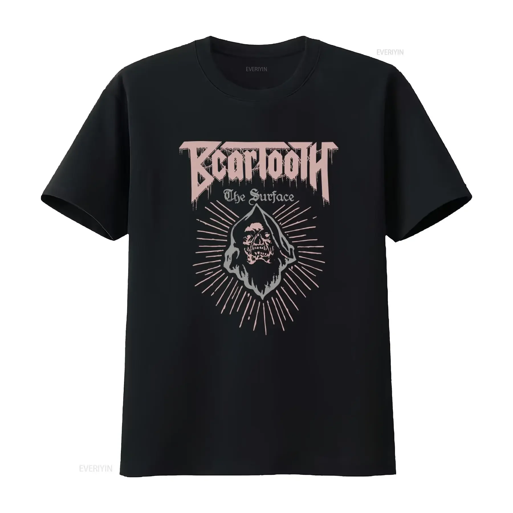 Beartooth The Surface Skull Cotton T shirt Metal Music Band Sizes S 5XL vintage Washed Casual Stretched designer clothes