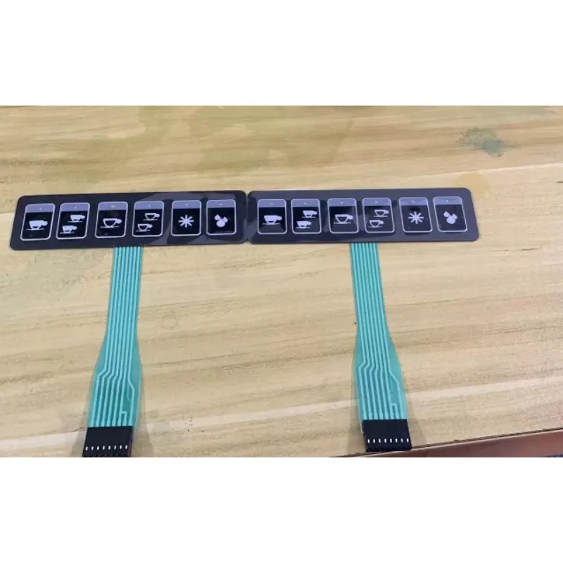 1pcs  Control Keypad Panel 1pcs for Semi‑Automatic Coffee Maker Control Board