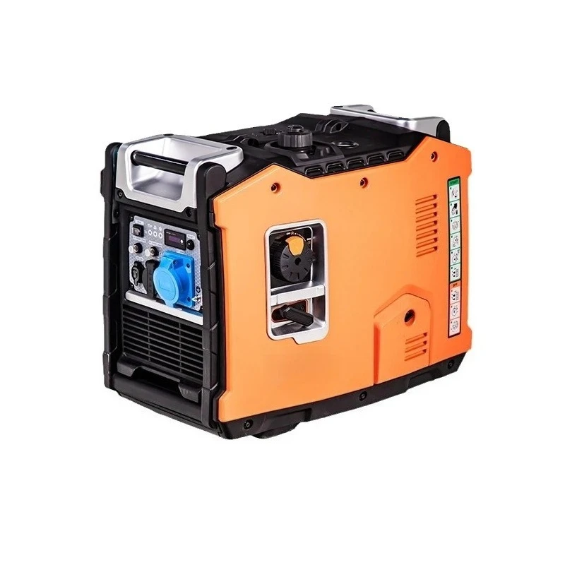 inverter generator with wheels and handrails, high power and silent
