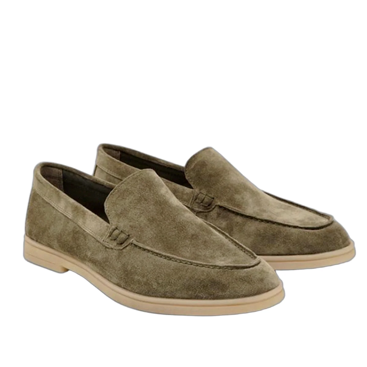 

Dave&Di French Lazy British Genuine Leather Loafers For Commuting Flats Comfortable Slip-on Woman Shoes Shoes For Woman