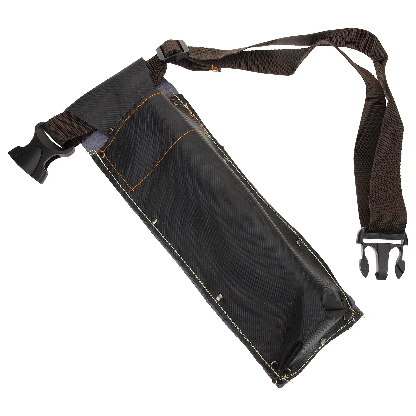 Welding Rod Bag Cowhide Anti-Scald Adjustable Storage Pouch Large Capacity Welding Accessories Holder Waist Bag