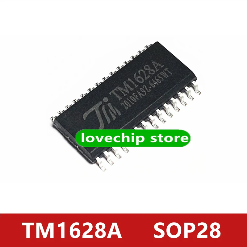 5PCS TM1628 Original Electronic Integrated Circuit 1628 SOP28 LED driver TM1628A