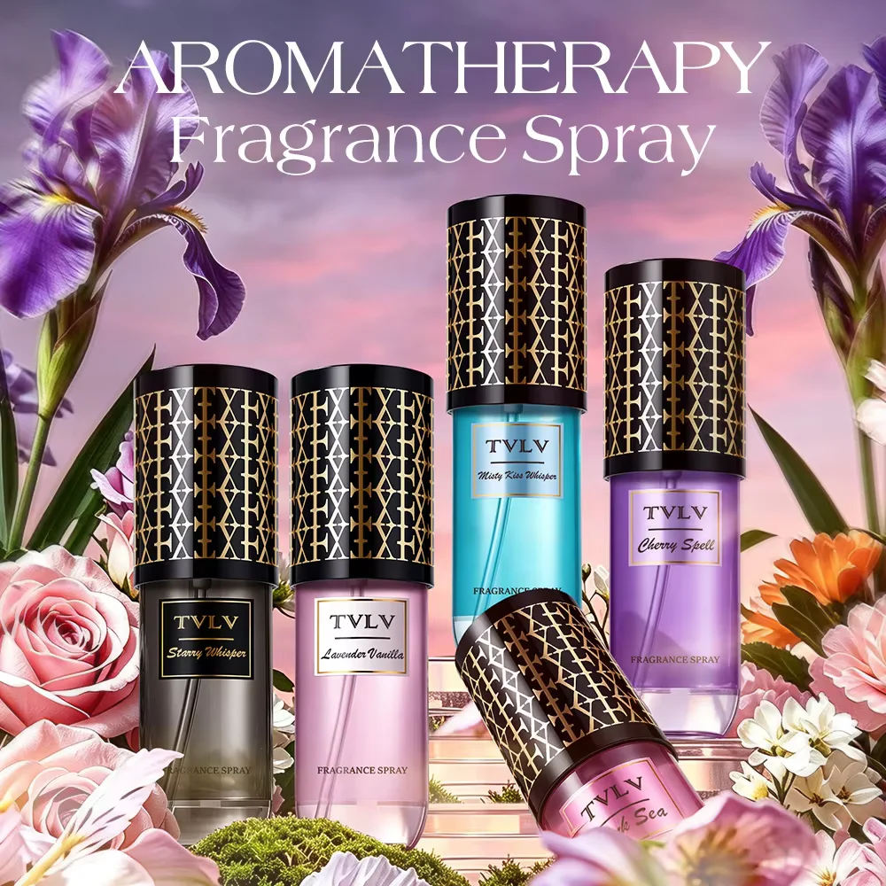 TVLV Aromatherapy Fragrance Spray, Long Lasting Floral Scent, Portable Fresh Body Fragrance Mist For Women Gift