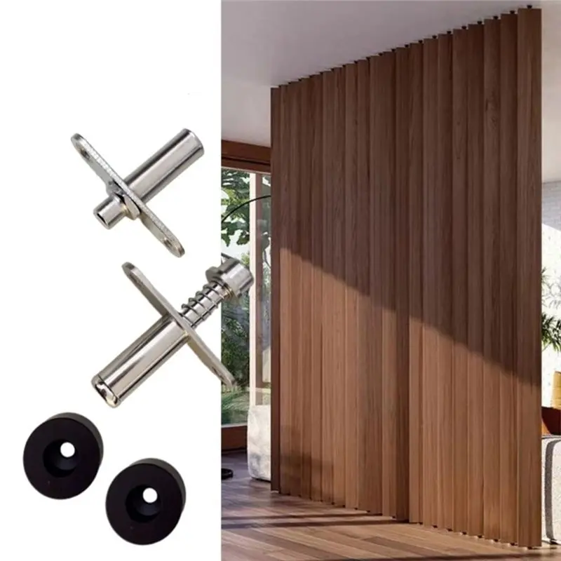 AB33-360 Degrees Conceal Pivot Hinge Set For Wood Slats