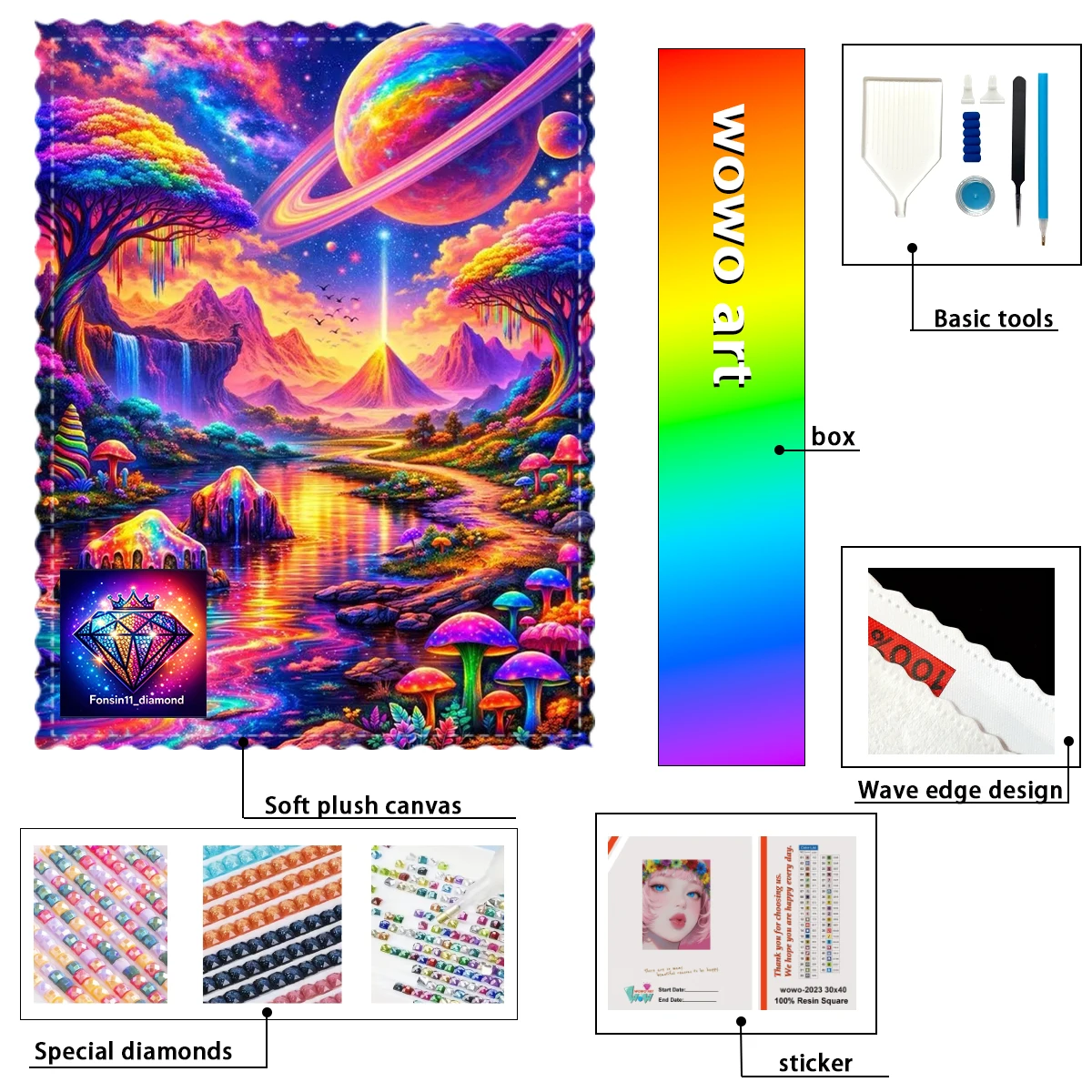 【fonsin11-diamond】the-wonderful-120-colors-of-the-univ100-resin-fd-ab-yg-diamond-stamping-kit-perfect-masterpiece-worth-buying