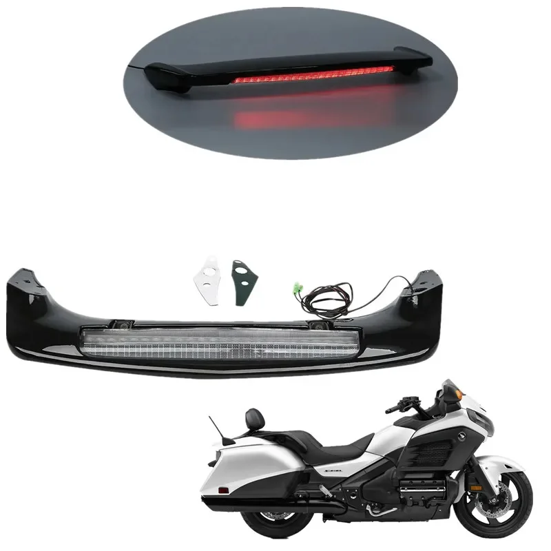 

Для Honda Gold Wing GL1800 GL 1800 2001-2017 аксессуары для мотоциклов задний спойлер багажника светодиодный светильник