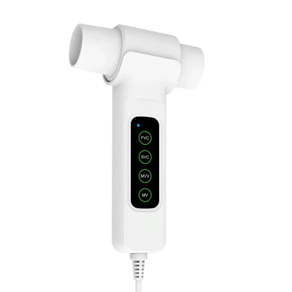 2025 hot sale SPM-D Digital Spirometer Testing Lung Respiratory Function Status Diagnosis Espirometer with Software