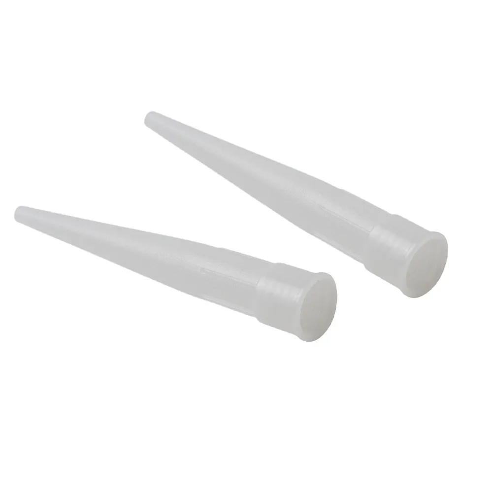 20 Pcs Caulking Nozzle Cap Silicone Tube Re-sealable Renovation Screw Cover Sealant Home Decoration Spare Nozzles
