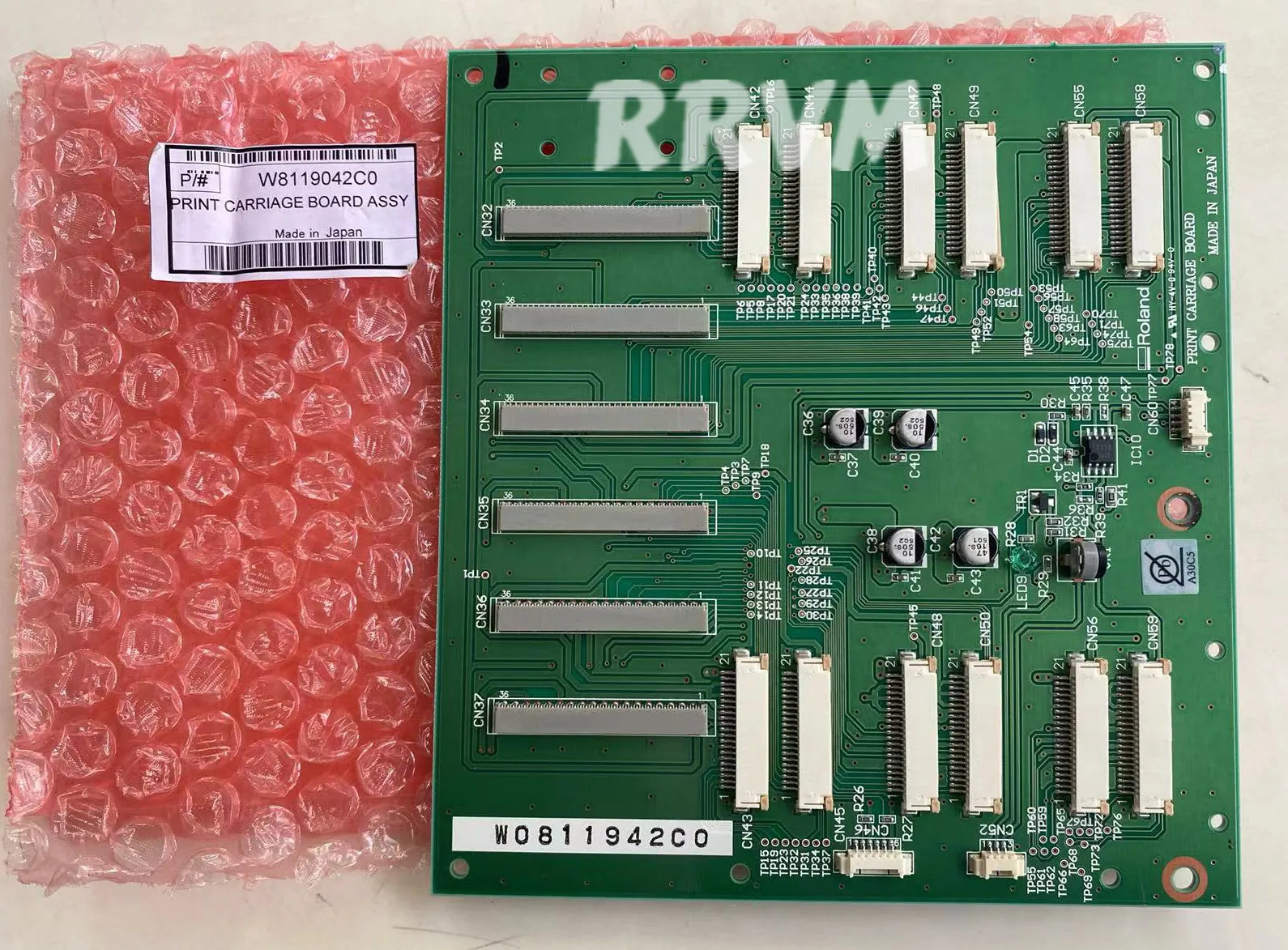 1PC New Original Roland Printer Print Head Board for FJ-540 FJ-740 SJ-540 SJ-740 SJ-645EX SJ-545EX Carriage Board W8119042C0