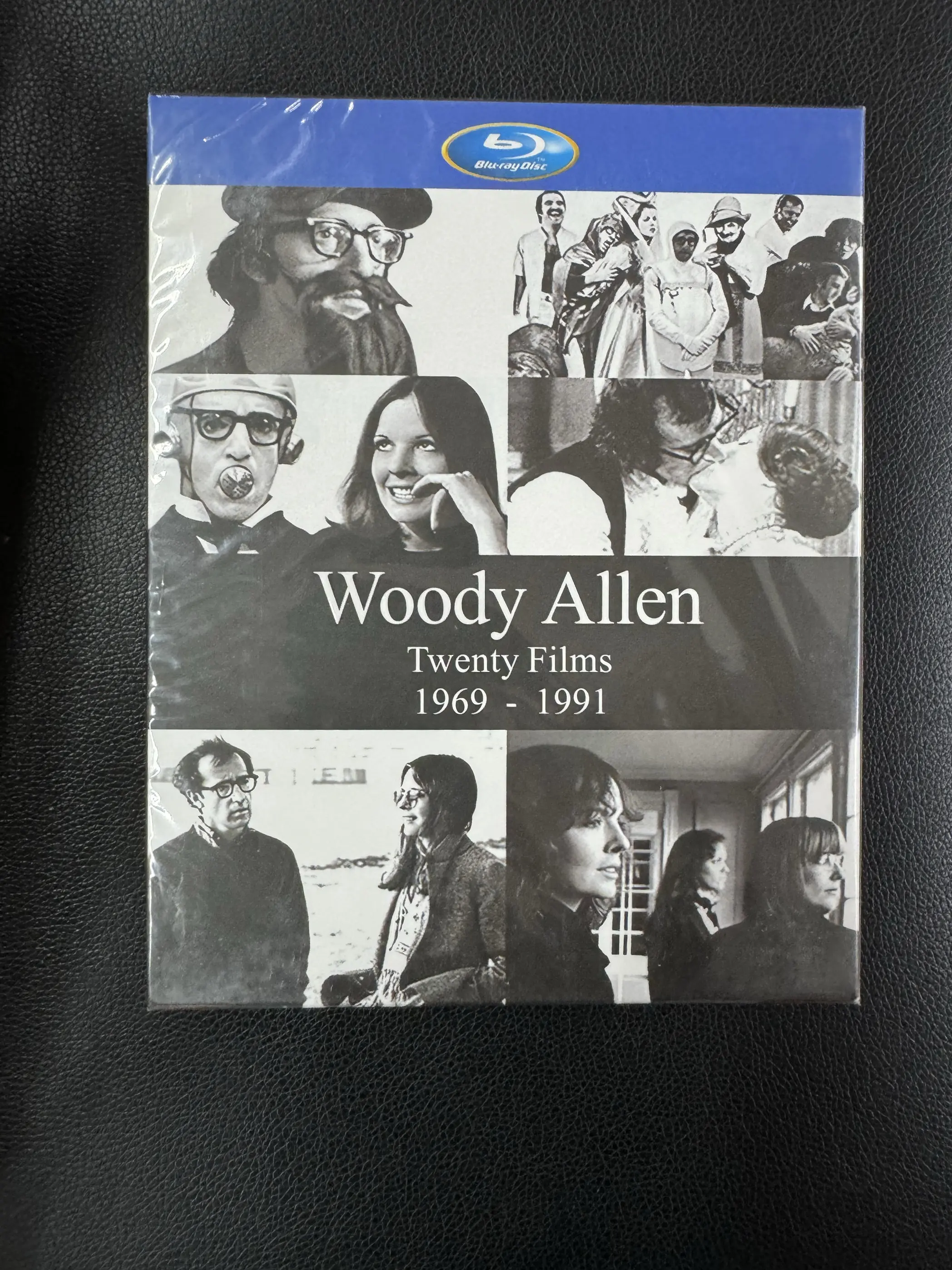

Коллекция Blu-ray дисков фильмов Уди Аллена, снятых с 1969 по 1991 год, для BD-плееров